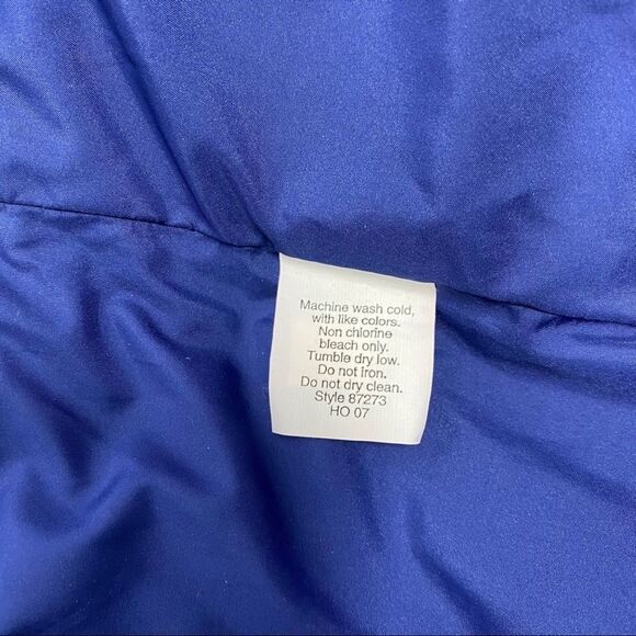 J.Crew Women’s Blue Puffer Down Vest size XS - Picture 8 of 10